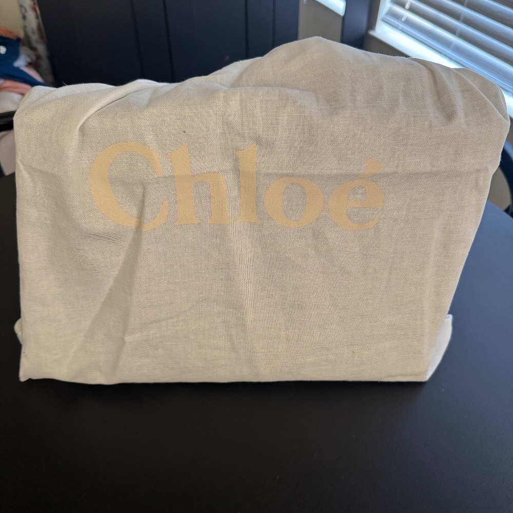 Chloe Medium Woody Tote in Leather - Picture 4 of 5